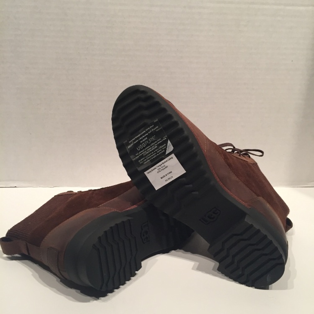 UGG Cayli Waterproof Duck Leather Laceup Boot - Picture 4 of 8